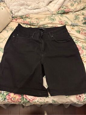 Judy Blue Black Denim Shorts